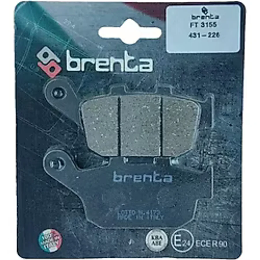 Brenta 431-226 2013-2020 Honda Nc 750d Integra Uyumlu Arka Fren Balatası Organik Balata