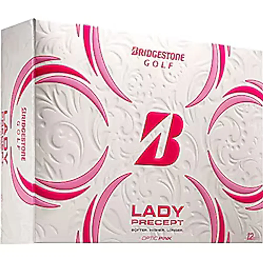 Bridgestone Golf Unisex Yetişkin Pembe 2021 Lady Precept, 12'li Paket