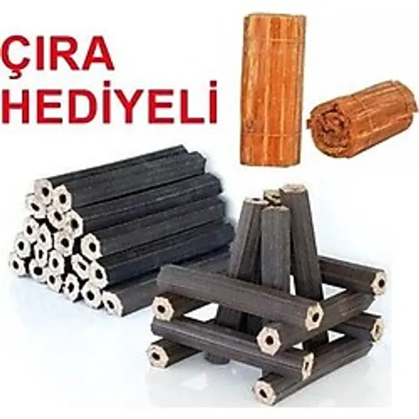 BRİKET ŞÖMİNE ODUNU25KG ÇIRA HEDİYELİ