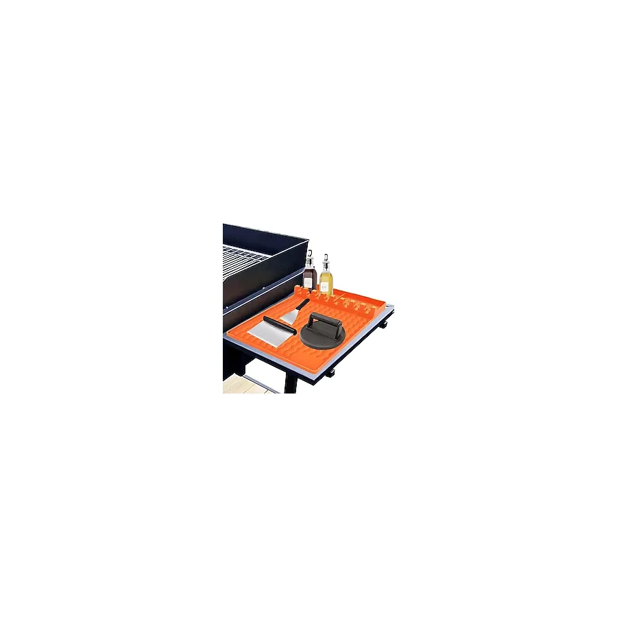 Brinman Silikon Izgara Araçları Mat, Blackstone için Yan Raf Mat, Blackstone Izgara Aksesuarları, Izgara Pedi, Barbekü Izgara Aracı Mat, Mutfak, Tezgah, Pişirme için Kaşık ve Izgara Gereçleri için Isı