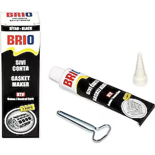 Brio 85 gr RTV Siyah Sıvı Conta