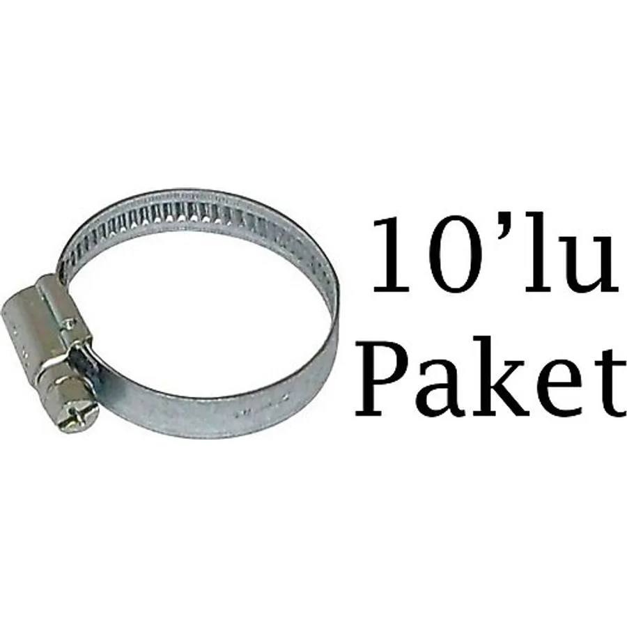 Brio Kelepçe Hortum 20-32 B9/w1 10'lu Paket Çok Renkli