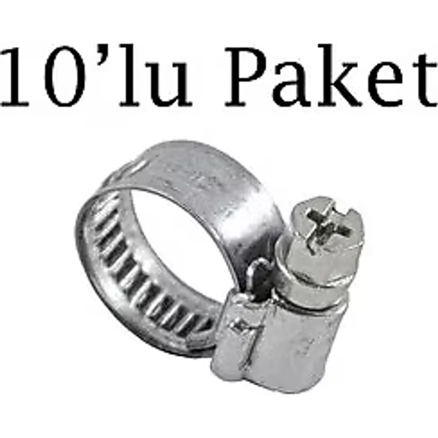 Brio Kelepçe Hortum 8-16 B9/w1 10'lu Paket Çok Renkli