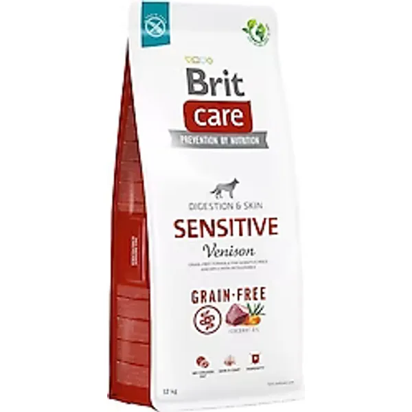 Brit Care Sensitive Tahılsız Geyik Etli 12 kg Yetişkin Köpek Maması