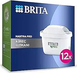 Brita Maxtra Pro Kireç Uzmanı 12'li Su Arıtma Filtresi
