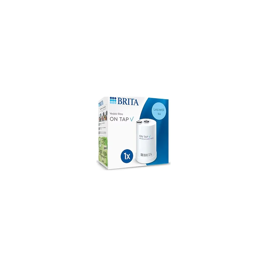 BRITA ON TAP V Musluk Üstü Filtreleme Sistemi Yedek Filtre - Yok - Altın