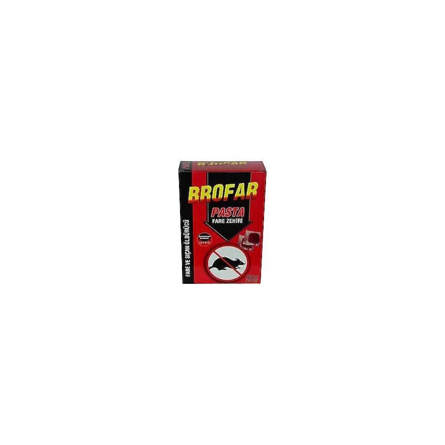 Brofar 100 gr 3'lü Paket Pasta Fare Zehiri