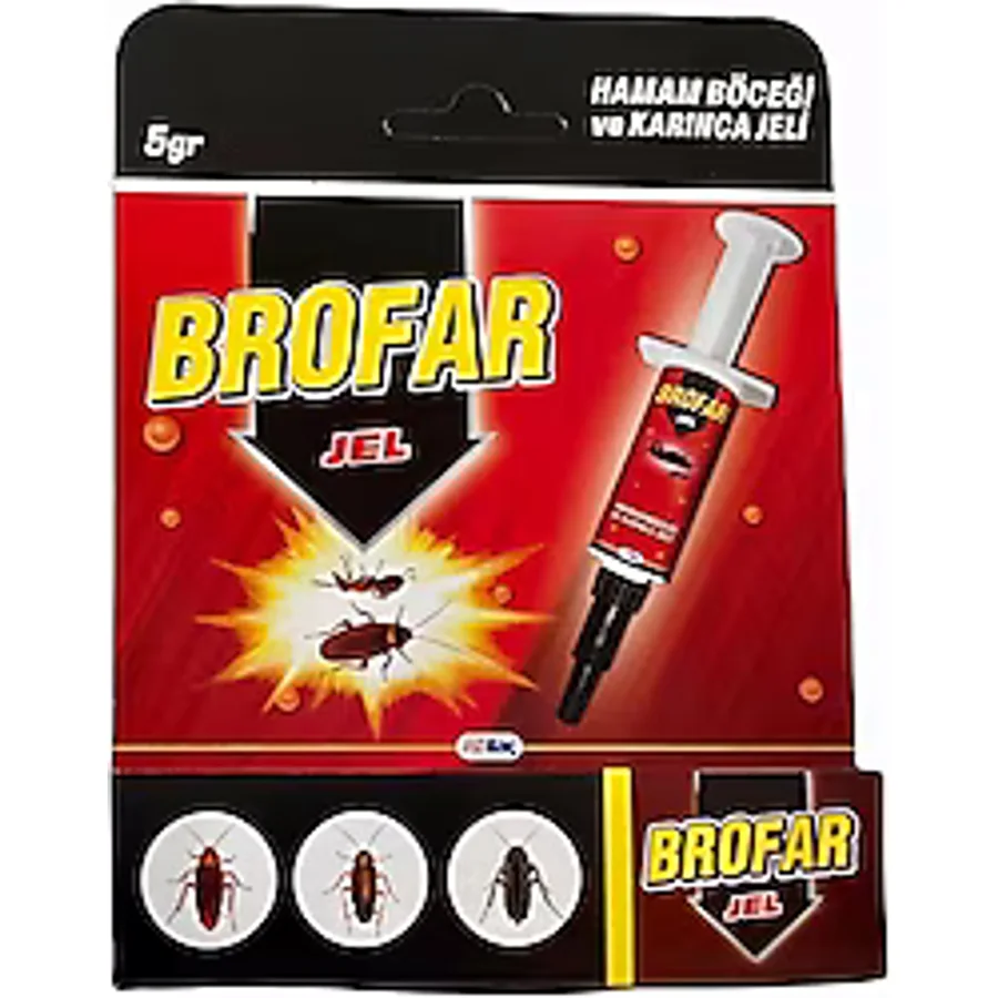 Brofar Hamam Böceği Ve Karınca Jeli 5 gr