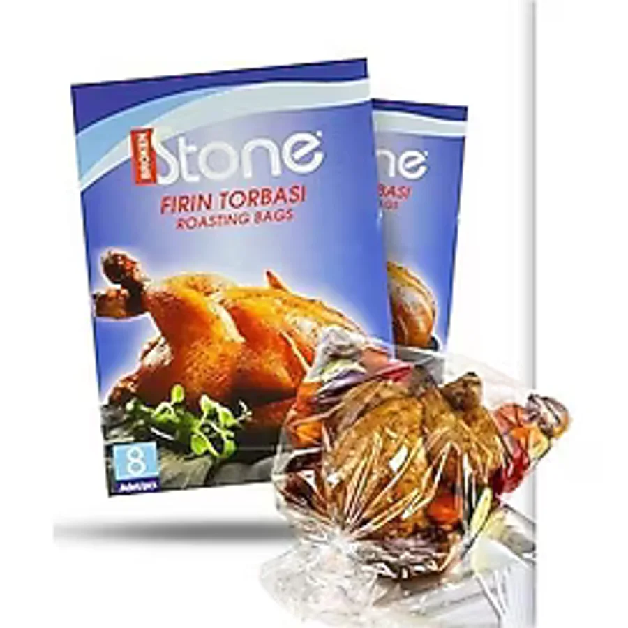 Broken Stone Fırın Torbası 25X38 (50 Adet) - Şeffaf