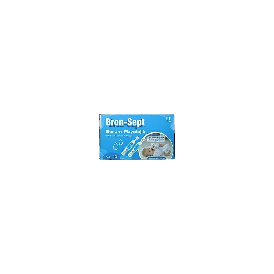 Bron-Sept Serum Fizyolojik 5 Ml 10'Lu Flakon