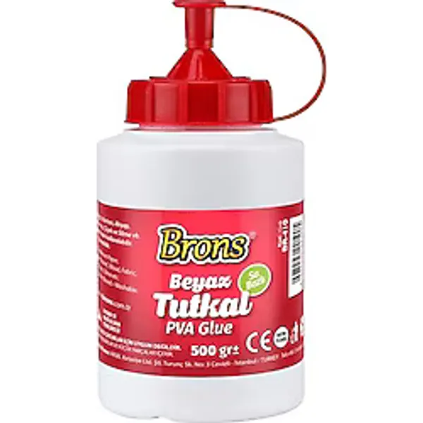 Brons BR-410 500 gr Beyaz Plastik Tutkal