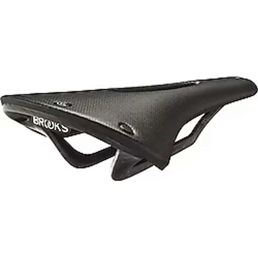 Brooks Cambium C13 Carved 145 All Weather bisiklet selesi, siyah, 275 x 145 x 55 mm