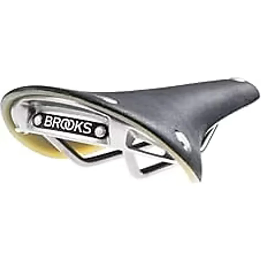 Brooks England LTD yetişkin Cambium C17 bisiklet selesi, Black/doğal, One Size