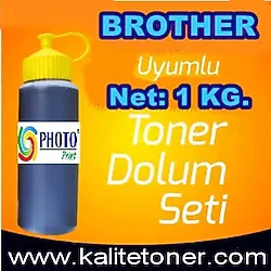 BROTHER UYUMLU 1 KG. PHOTO PRİNT A PLUS TONER TOZU