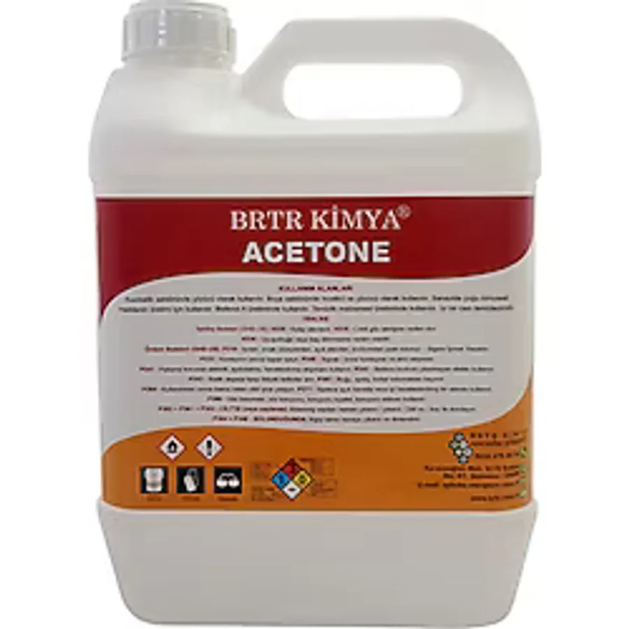 Brtr Kimya Aseton 5 Lt Temizlik Solventi Ve İnceltici