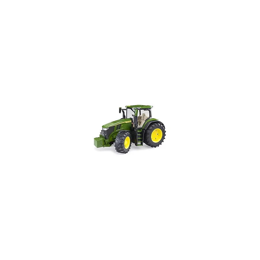 Bruder John Deere 7r 350 Traktör Oyuncak Araç 3 Yaş ve Üzeri İçin Yumuşak Kauçuk Lastiklerle