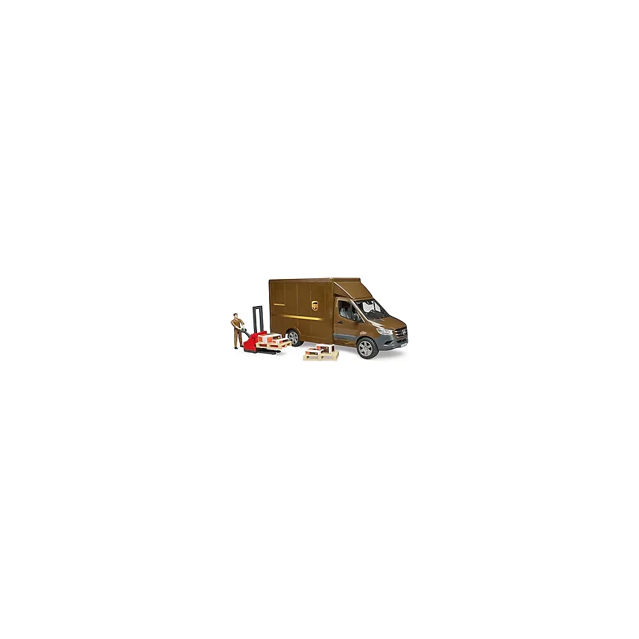 Bruder Mercedes Benz Sprinter Ups Kargo Aracı Transpalet BR02678