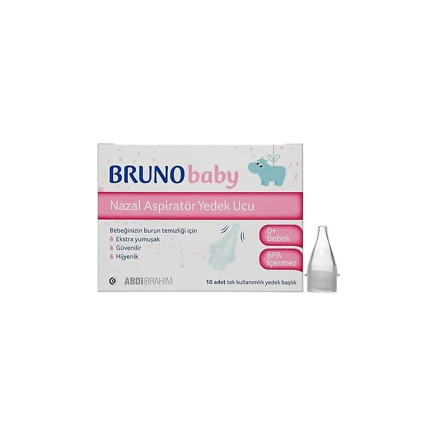 Bruno Baby 10'lu Nazal Aspiratör Yedek Uç
