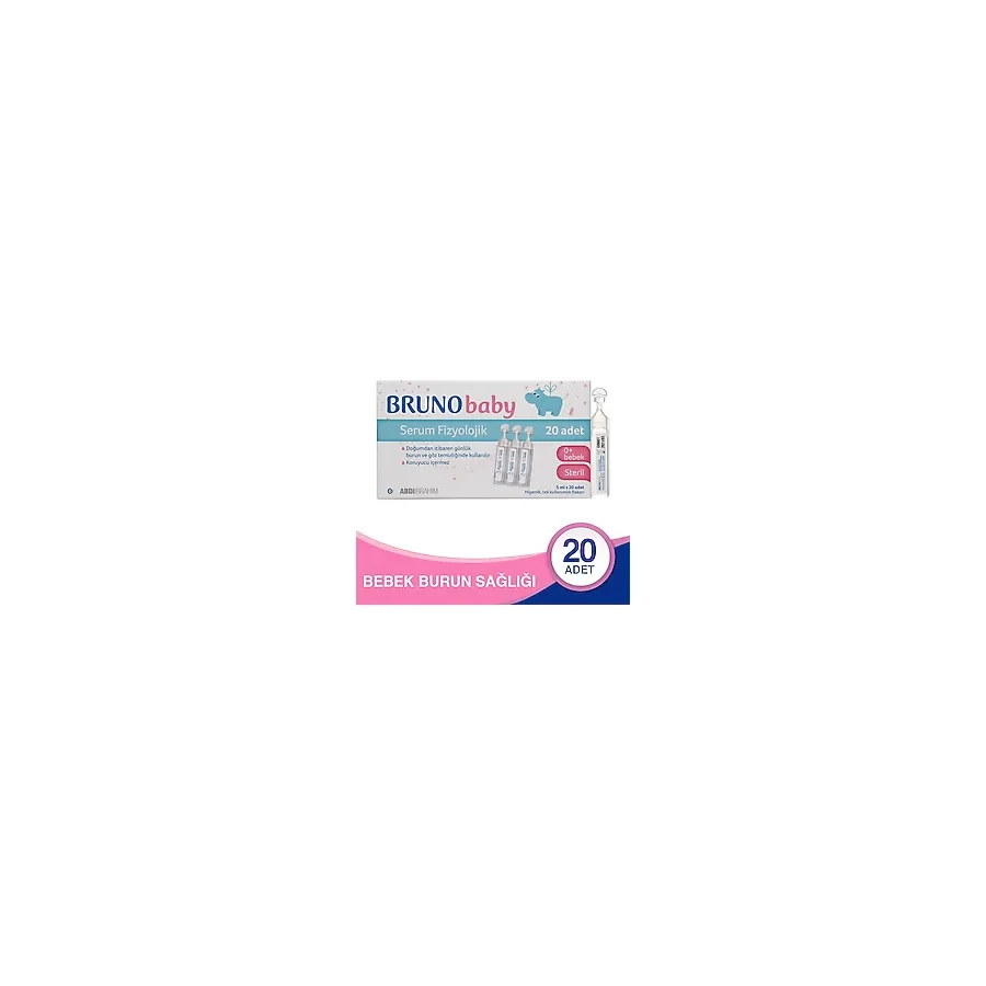 Bruno Baby Serum Fizyolojik 20 Flakon