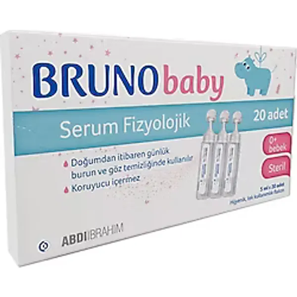 Bruno Fizyolojik Serum 20'li