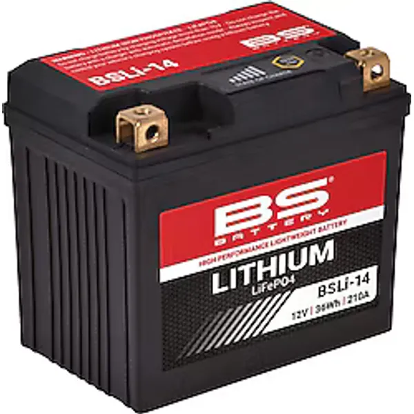BS BSLi-14 12 V 36 Wh 210 A EN Lithium-ion Motosiklet Aküsü