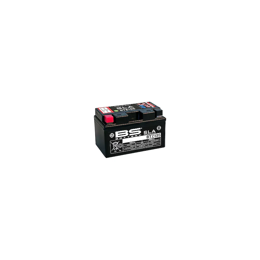 BS BTZ10S SLA 12 V 9 Ah 190 A EN Motosiklet Aküsü