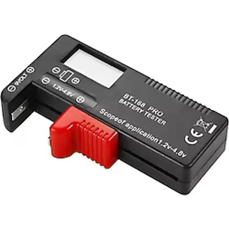 Bt-168 Pro Ekranlı Pil Voltaj Kapasite Test Cihazı 1.2V-4.8V Ve 9V