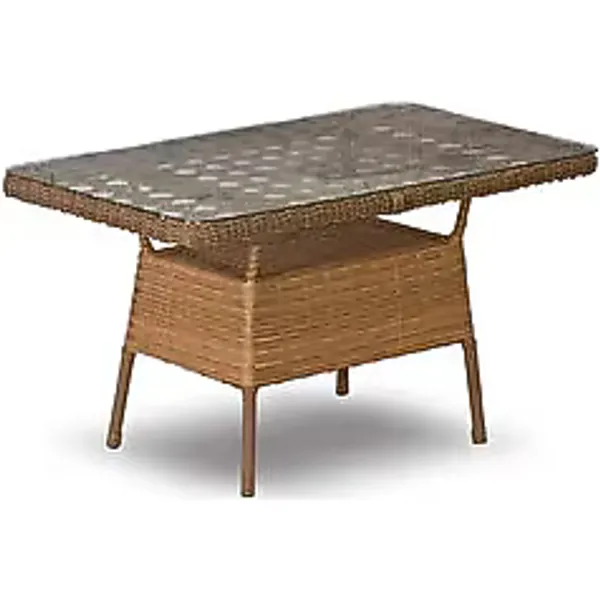 Btk Concept Oscar Rattan Bahçe Mobilyası Masa Kahverengi