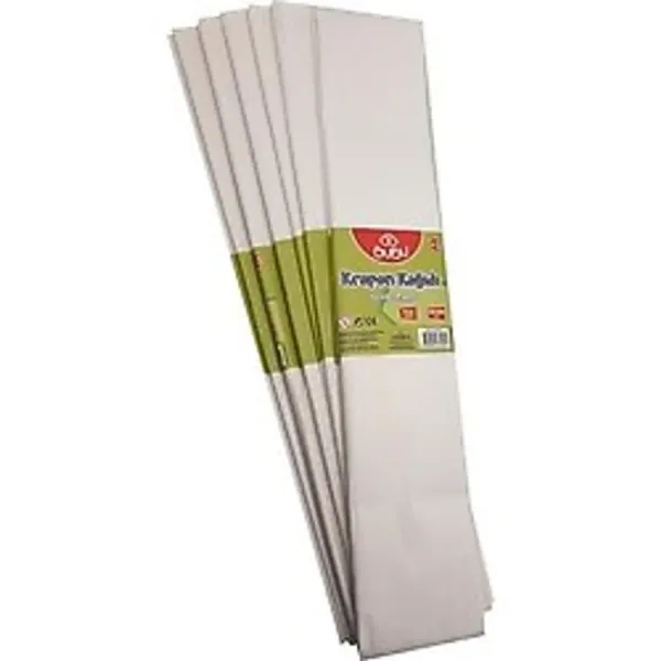 Bu-Bu Krapon Kağıdı 10'lu Beyaz Bubu-Kr0005