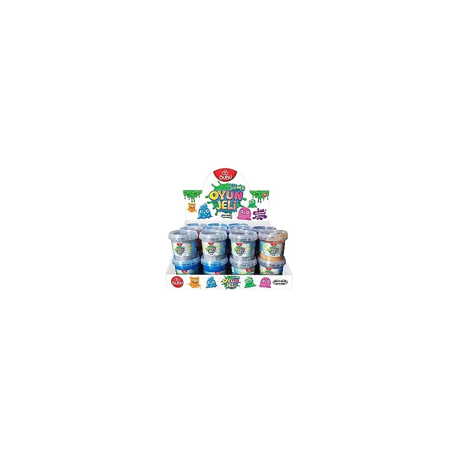 Bu-Bu Oyun Jeli Slime Metalik 145 Gram Slm020 (24 Lü Paket)