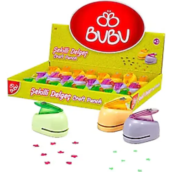 Bu-Bu Şekilli Delgeç Küçük Boy 1 Adet Şekilgeç