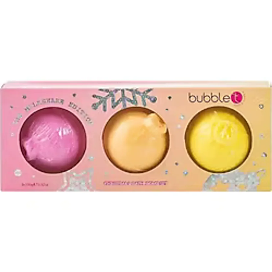 Bubble T Christmas Bath 3x100 gr Banyo Topu Seti