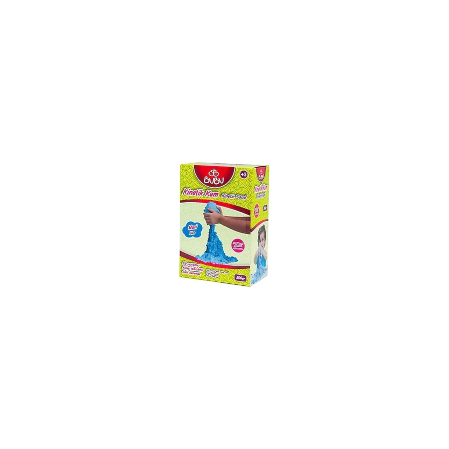 Bubu 500 gr Mavi Kinetik Kum