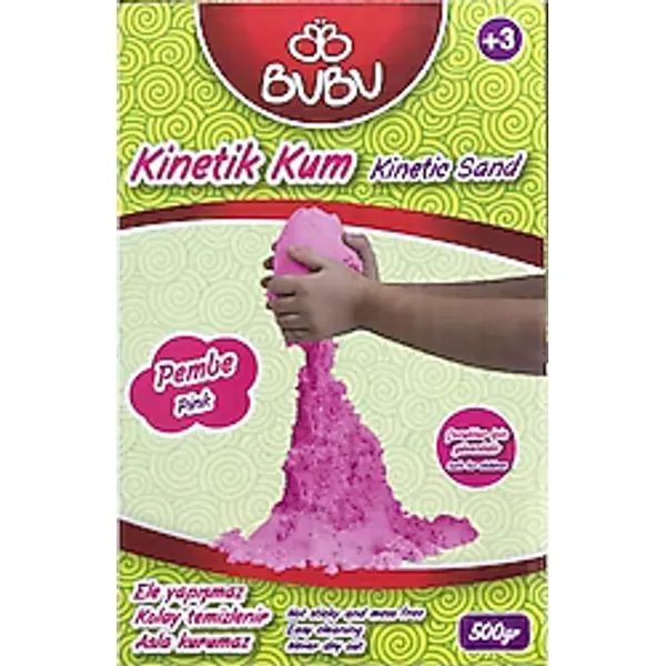 Bubu 500 gr Pembe Kinetik Kum