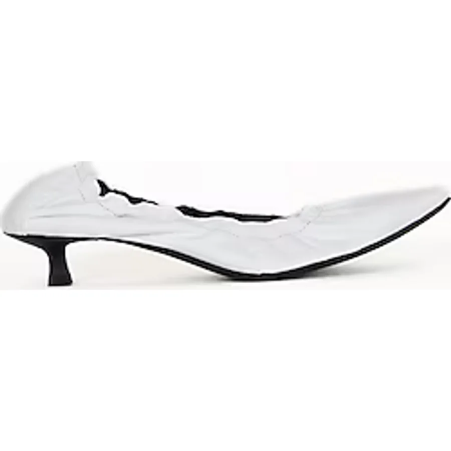 Bueno Shoes 30WA24268 Beyaz Kadın Topuklu Ayakkabı