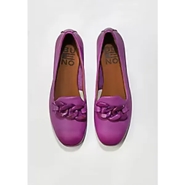 Bueno Shoes Lila Deri Kadın Düz Babet 01wu3600