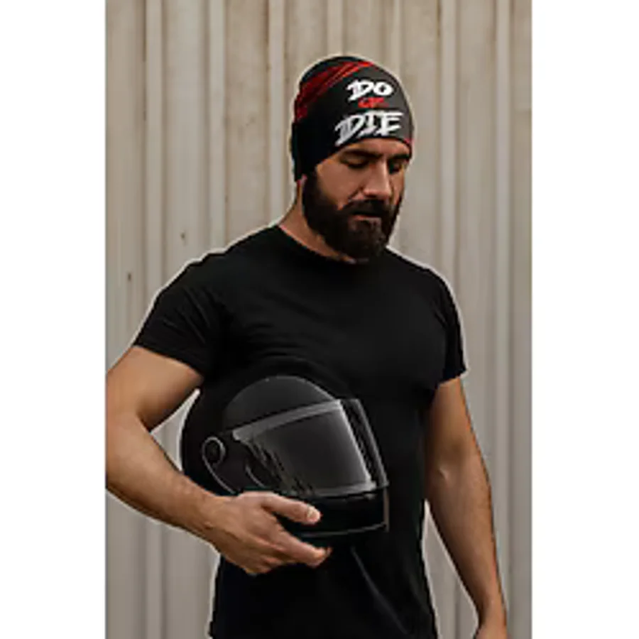 buffalo bandanas Dor Die Tasarımlı Kask Bonesi Balaklava Yazlık Kask Maskesi Kask Bere Motorcu Buff Maske