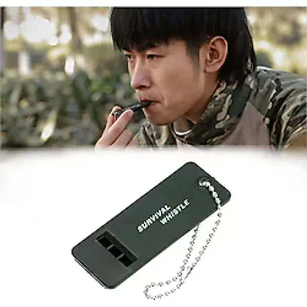 Buffer Kamp Outdoor Yasam Yuksek Sesli Acil Durum Survival Plastik Duduk