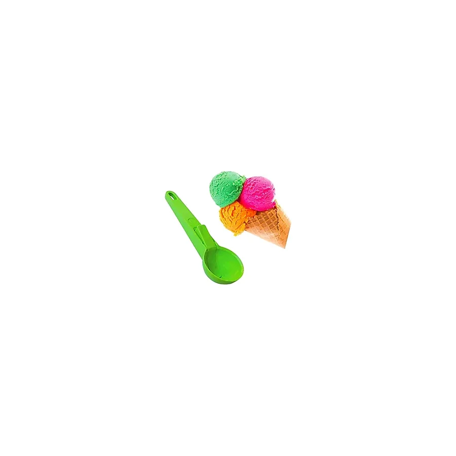BUFFER Pratik Mandallı Plastik Dondurma Servis Sunum Kepçesi Kaşığı