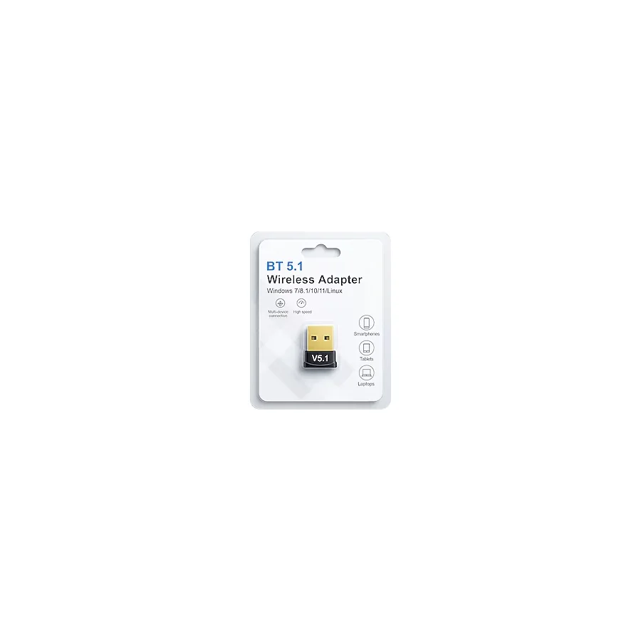 Bugatek Bluetooth Adaptör Dongle Mini USB Alıcı Verici 5.1 V
