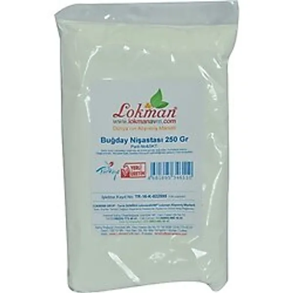 Buğday Nişastası 250 Gr Paket LokmanAVM Nişasta - LokmanAVM.com