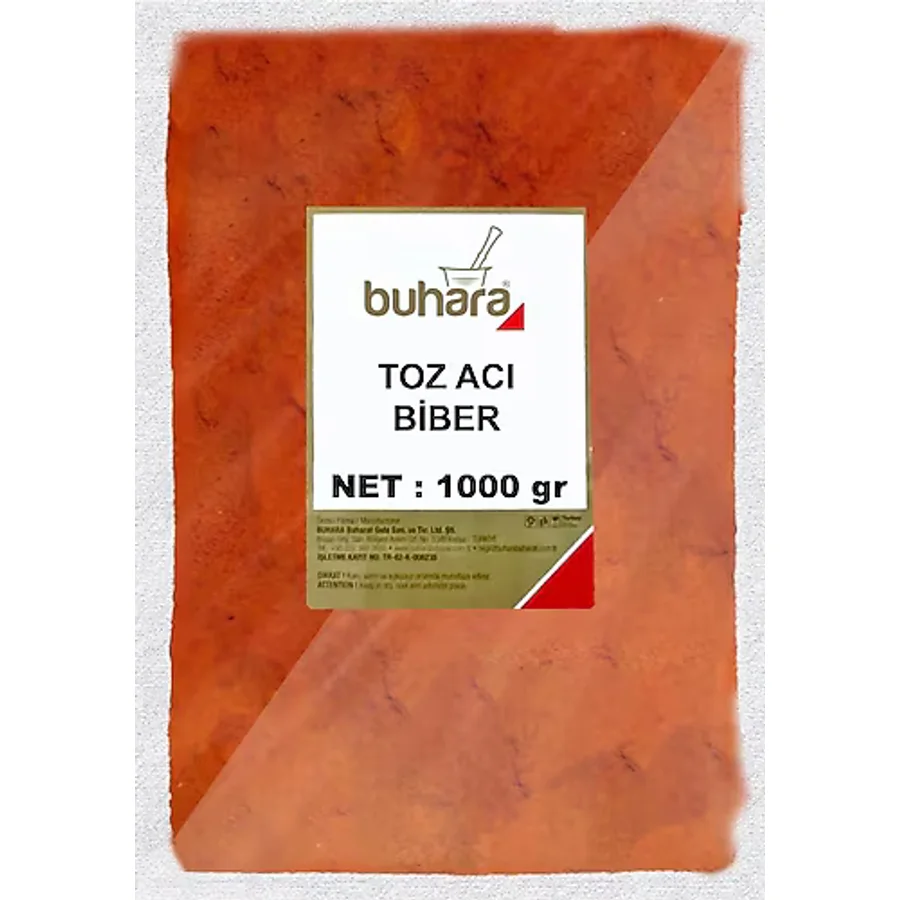 Buhara Baharat Toz Acı Biber 1 kg