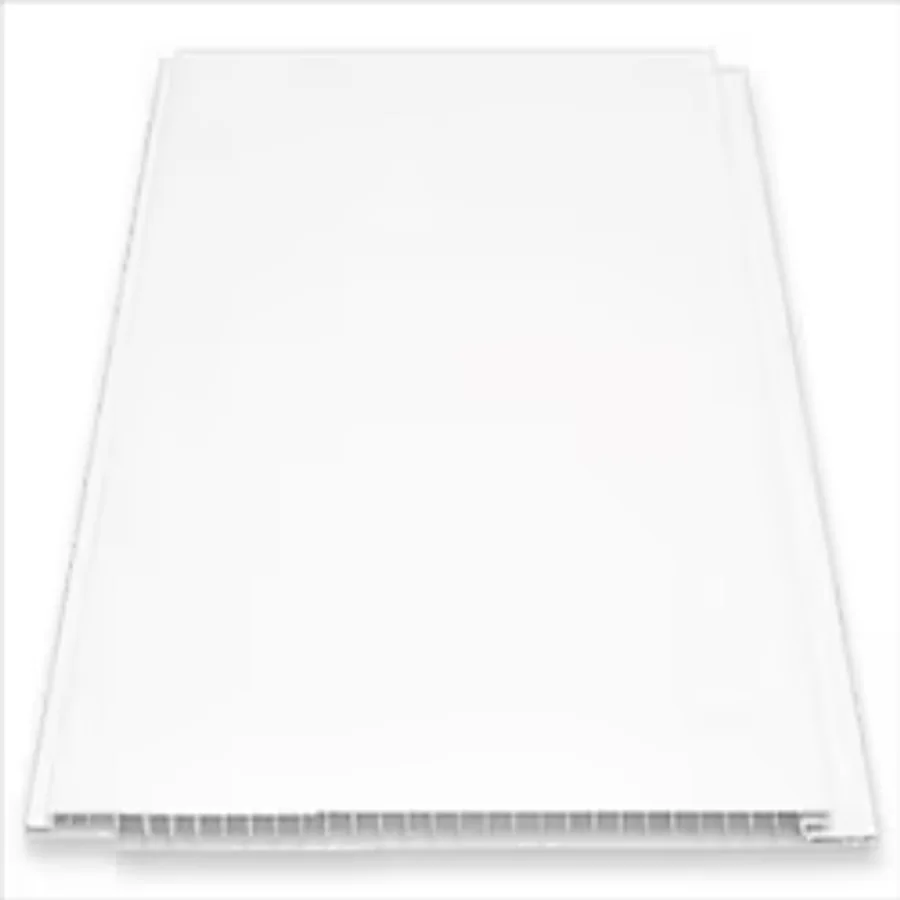 Büker Plastik Beyaz Plastik Pvc Duvar Tavan Lambiri 10'lu 20 cm x 2.5 m 5 m2 - 20 cm x 2,5 m