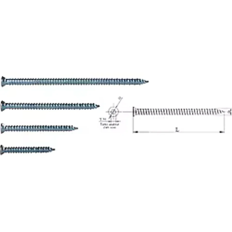 Buldex Vida 7,5x200 Dubelsiz Vida 20 Cm 10 Adet