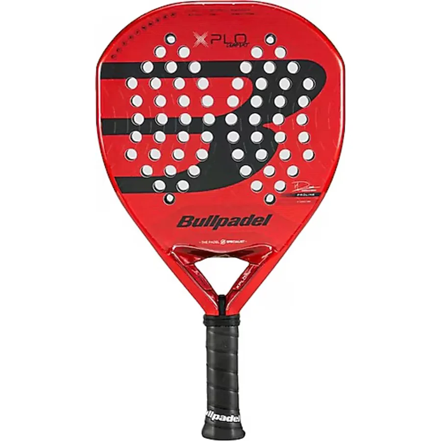 Bullpadel Xplo Comfort 25 - 365 gr Padel Tenis Raketi - Kırmızı