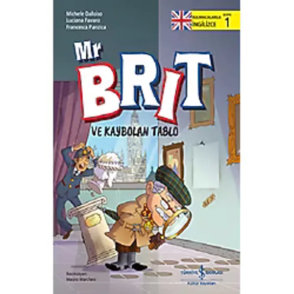 Bulmacalarla İngilizce 1 - Mr. Brit ve Kaybolan Tablo - Kolektif
