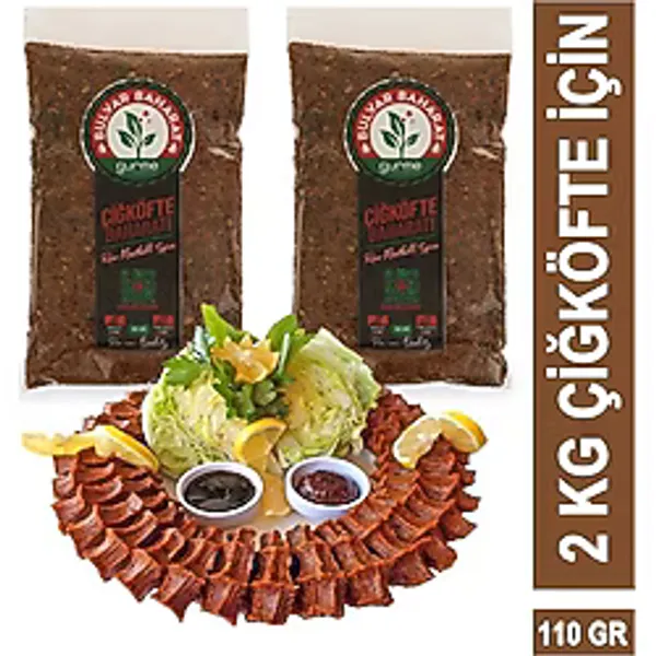 Bulvar Baharat Çiğ Köfte Baharatı 110 gr (2 kg Çiğ Köfte İçin)