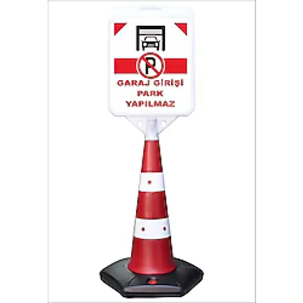 Burada Reklam ve Medikal Garaj Girişi Park Yapılmaz Uzun Büyük Duba Reklam Park Kaldırım Dubası 140 cm cm A+Plus Plastik - 1 Adet - 42 x 48 cm