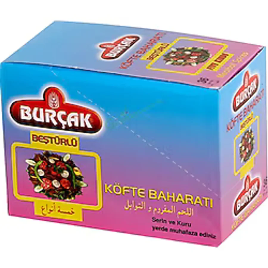 Burçak Beştürlü Köfte Baharatı 36'lı - 1 kg