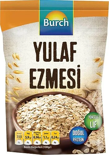 Burch 500 gr Yulaf Ezmesi